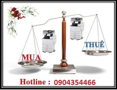 Cho thuê máy photocopy có thay thế cho phương thức mua bán máy truyền thống ?